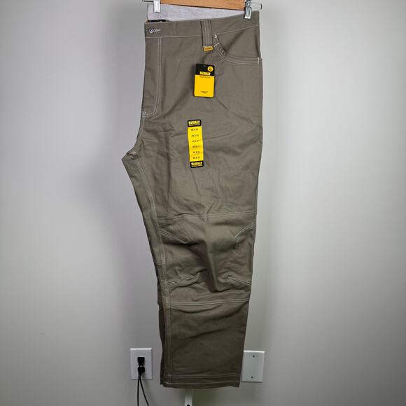 DeWalt Workwear NEW Madison Pant Work Pants Tan Men's Size 48 x 31